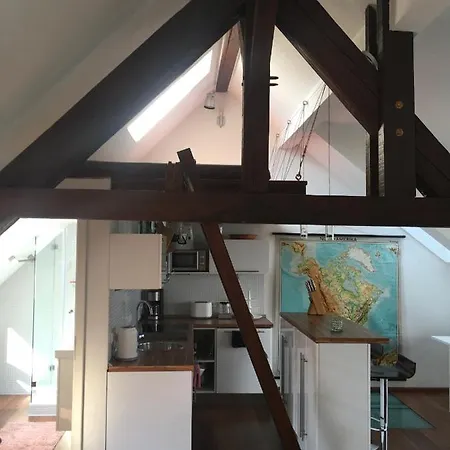 Dachstudio Im Geteviertel - Citynah Apartment